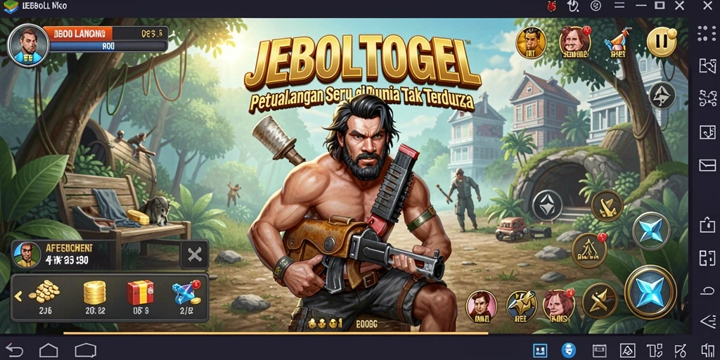 Gameplay seru JEBOLTOGEL dalam dunia petualangan yang menarik.