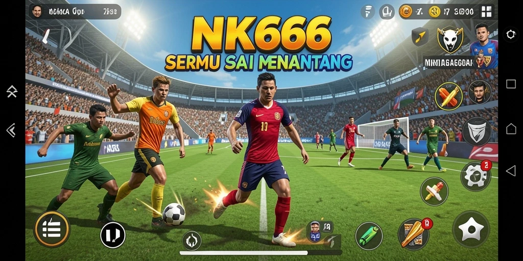 Tampilan permainan NK666 yang menegangkan saat berkompetisi olahraga.