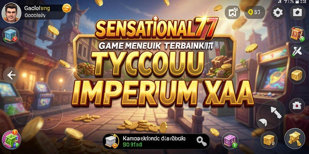 Tampilan gameplay SENSATIONAL77 yang menarik dan mendebarkan.