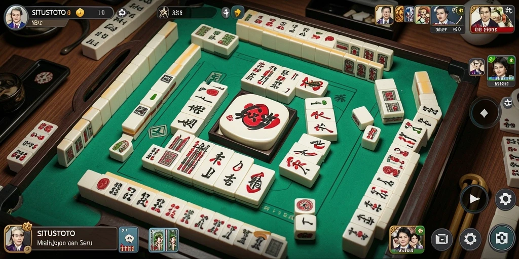 Screenshot gameplay SITUSTOTO menampilkan keseruan permainan Mahjong.