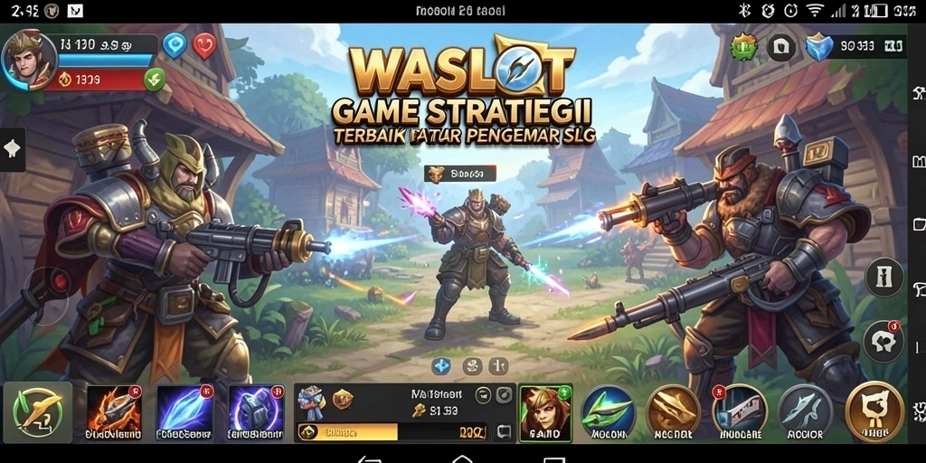 Tampilan gameplay <strong>WASLOT</strong> yang menakjubkan dengan strategi yang mendalam.